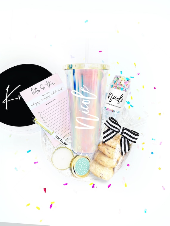 Just Because Gift - Thinking of You Gift Set - Birthday Gift Box - Gift Set For Her - Celebrate Gift - New Job Gift - Encouragement Gift Box