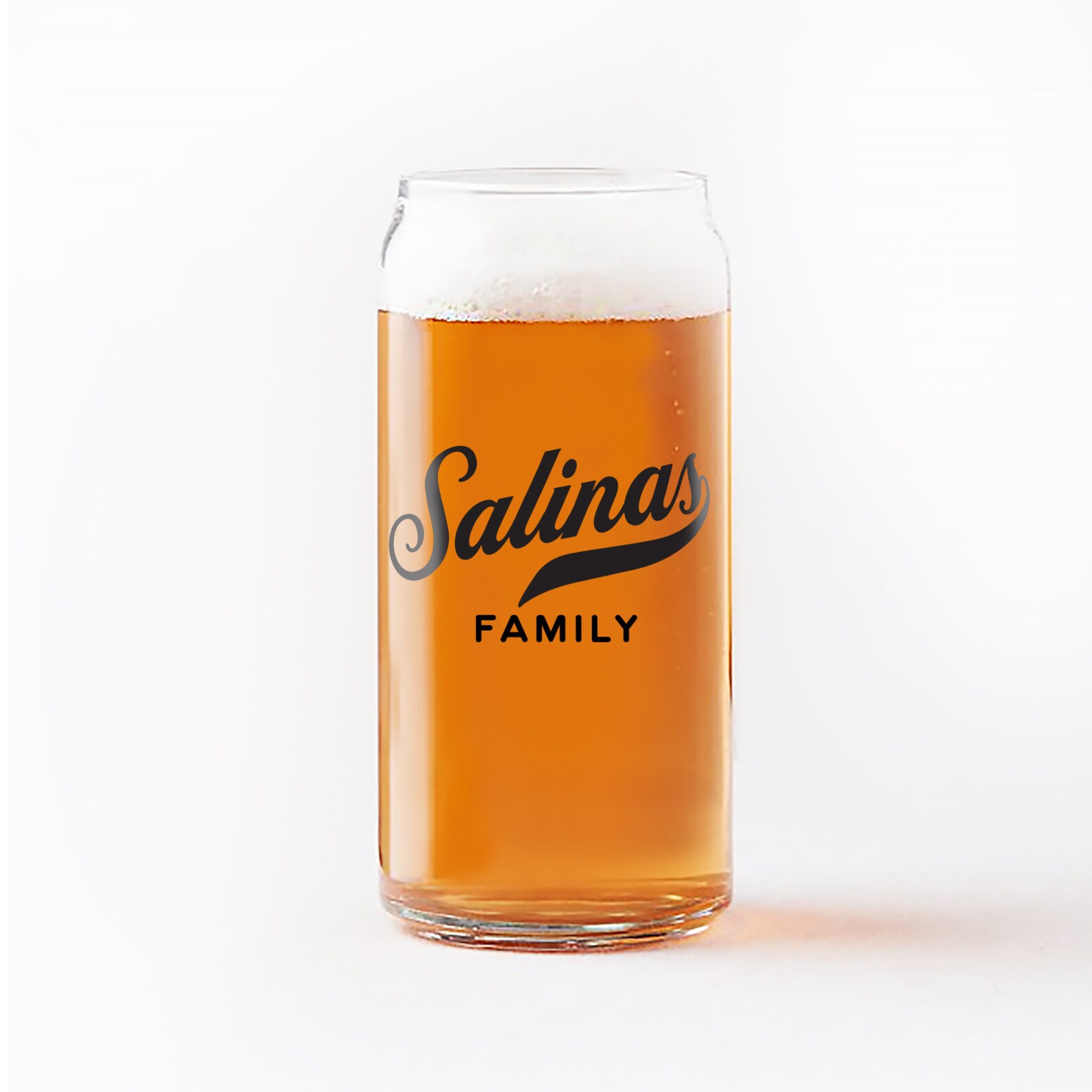 Personalized Beer Glass Can Beer Can Glass Groomsmen Beer Etsy