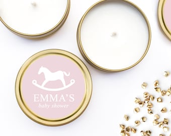 LABELS ONLY - Round Custom Labels - Round Baby Shower Labels - Round Custom Stickers - Personalized Favor Labels - Baby Sprinkle Stickers