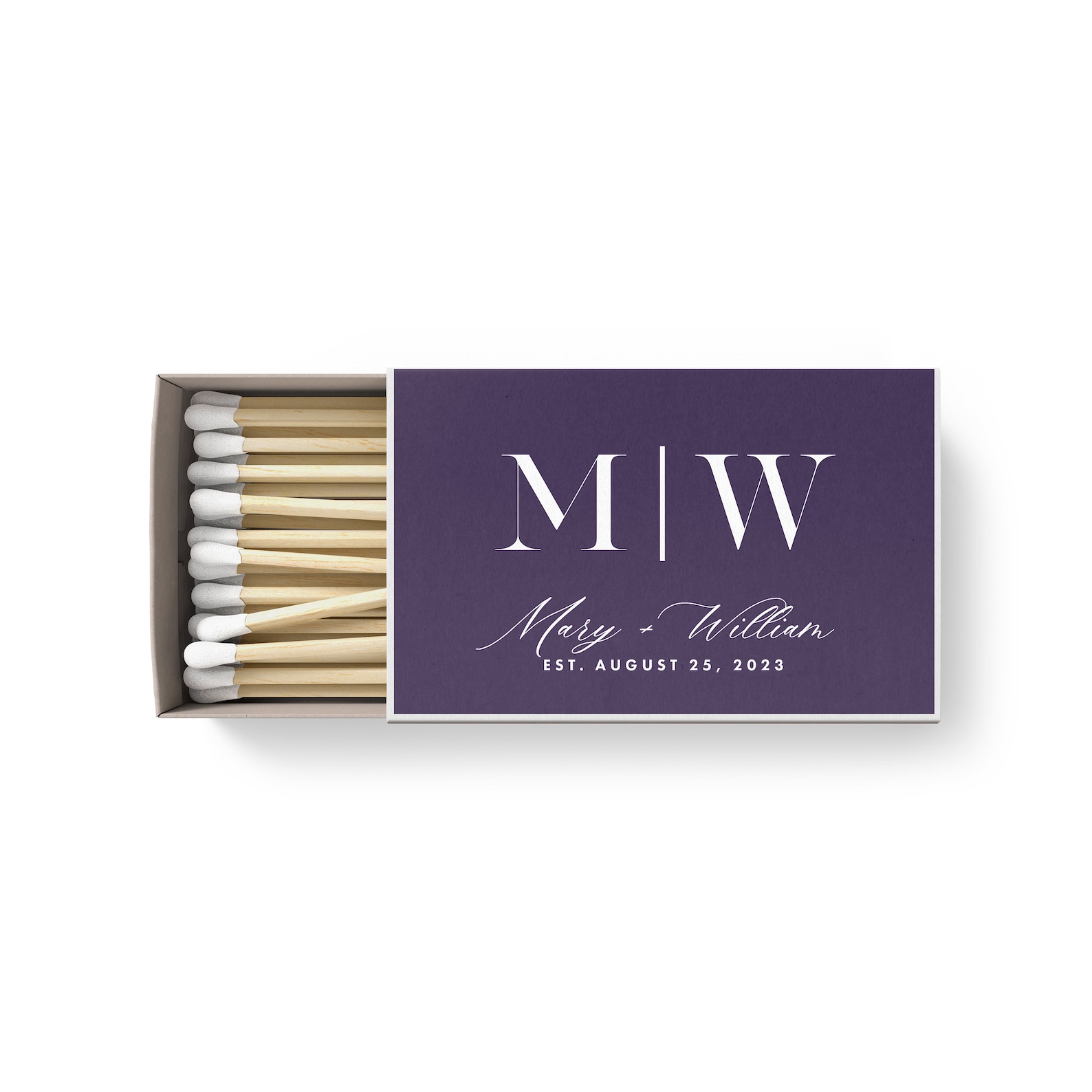 BULK Wedding Matches SET OF 50 Custom Matches Love on Fire Etsy