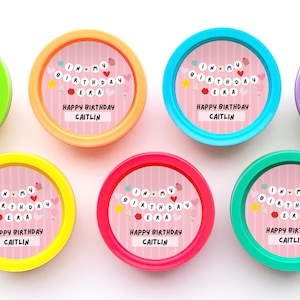 Birthday Era Play Doh Favors - Girls Birthday Party Favors - Girls BULK Birthday Party Favors - Eras Birthday Party - Friendship Bracelet