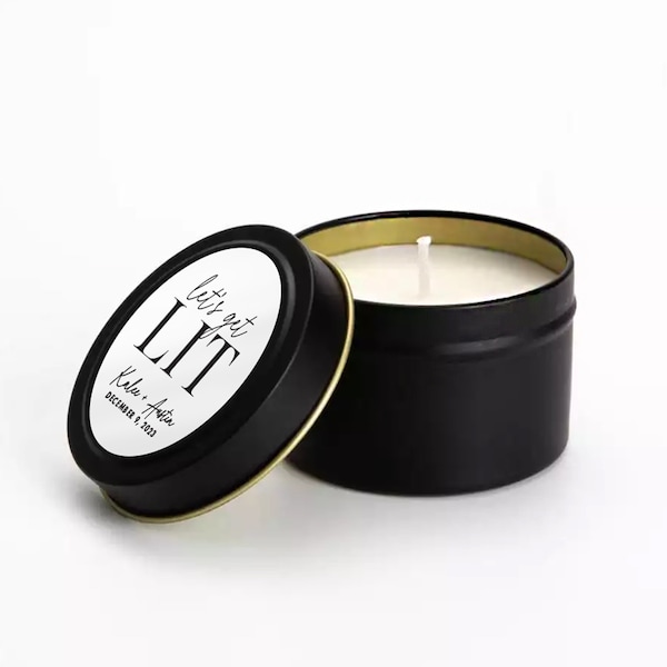 Wedding Favor Candle Etsy