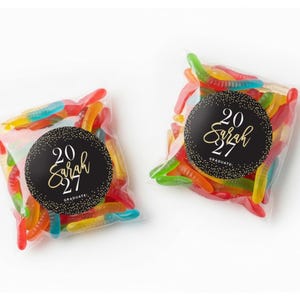Graduation Favor Bags + Labels - Class of 2026 Graduation Stickers - Affordable Graduation Favor Label - Grad Favor Idea - Graduation Favors image 7