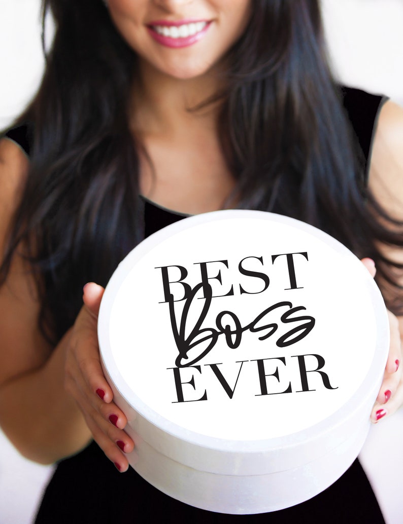 New Job Gift Promotion Gift Box Bosses Day Like A Boss Etsy