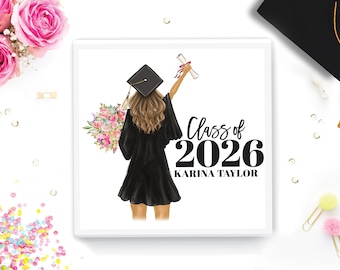 College Graduation Gift Box - 2026 Grad Gift For Her - Congratulations Graduate - High School Graduation - Personalized Graduation Gift