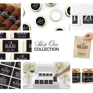 Club Aesthetic BULK Cigar Labels – Country Club – Custom Bridal Shower Favors – Elegant Cigar Labels - Wedding Cigar Labels image 4