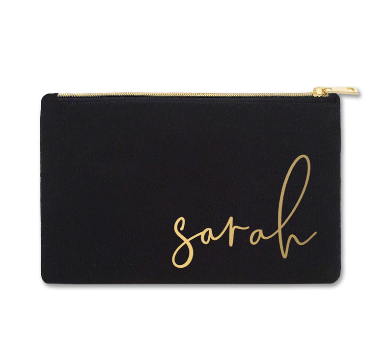 Personalized Makeup Bag Make up Bag Women Customized Etsy