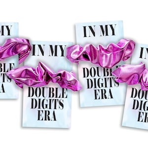 In My Birthday Era - Eras Party Favor - Era Party Favor - Birthday Era -  Hair Scrunchie Favor - Birthday Party Favors - Eras Birthday Party
