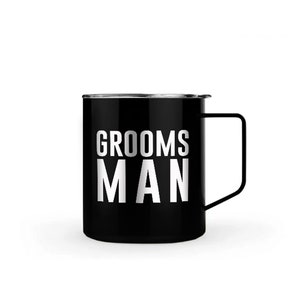 Groomsman Stainless Steel Mug Best Man Gift Idea Best Man Gift Asking Groomsman Groomsman Ask Gift Usher Gift White Confetti Box image 1
