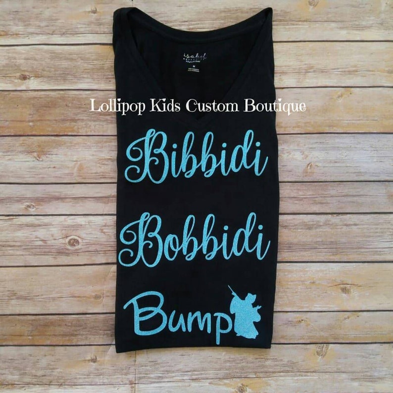 bibbidi bobbidi bump shirt