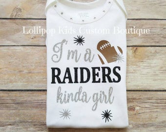 I'm a Raiders kinda girl white short sleeve top and/or tutu*