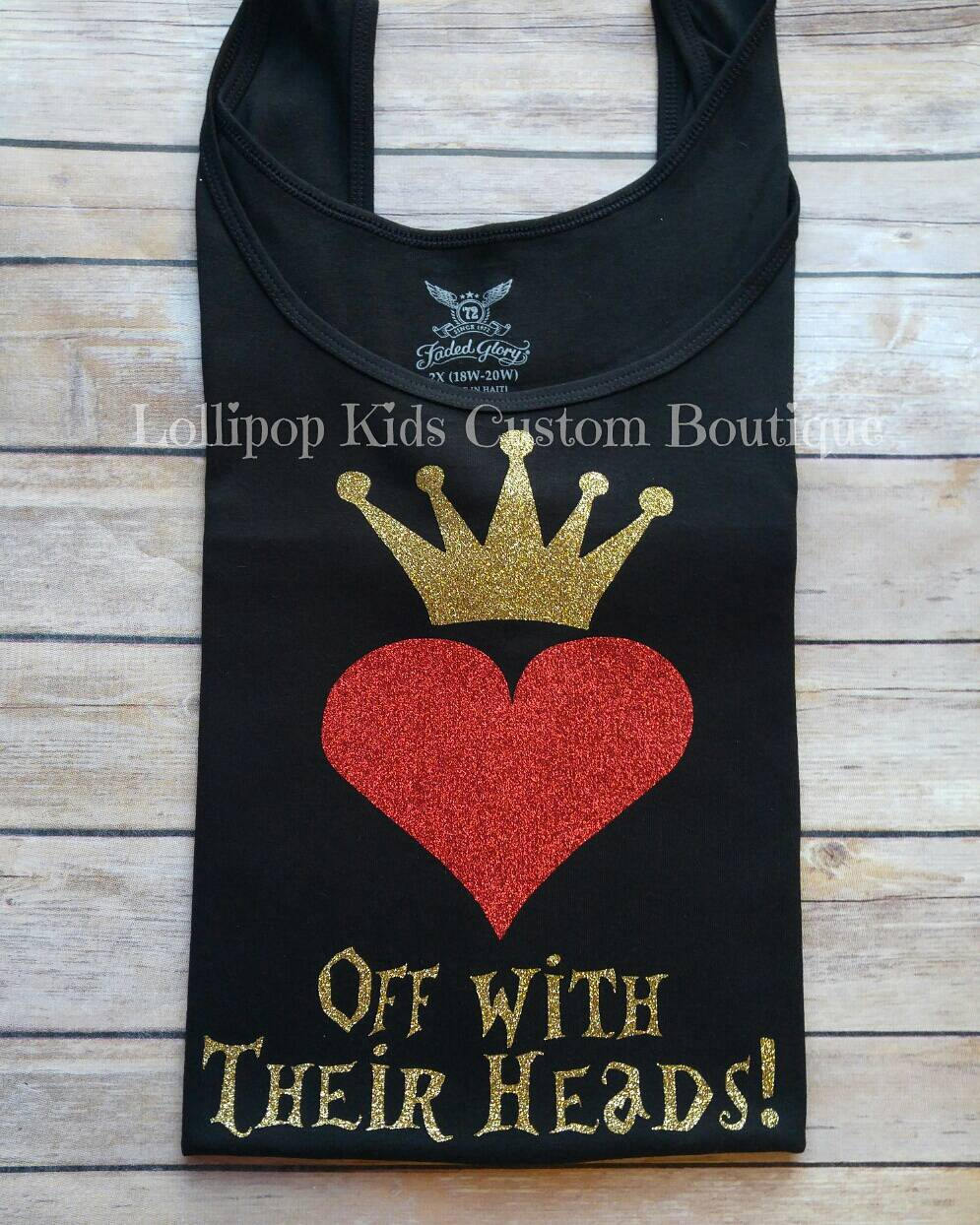 Queen of Hearts, off with their heads, Alice's Adventure in wonde…