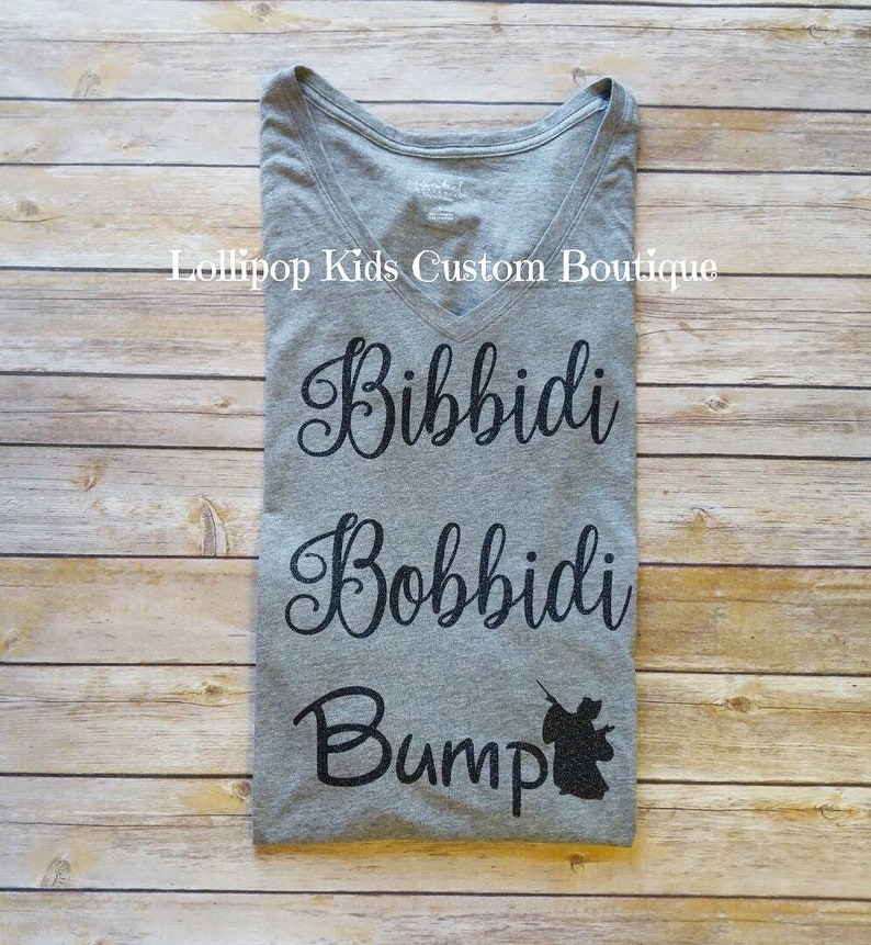 bibbidi bobbidi bump shirt