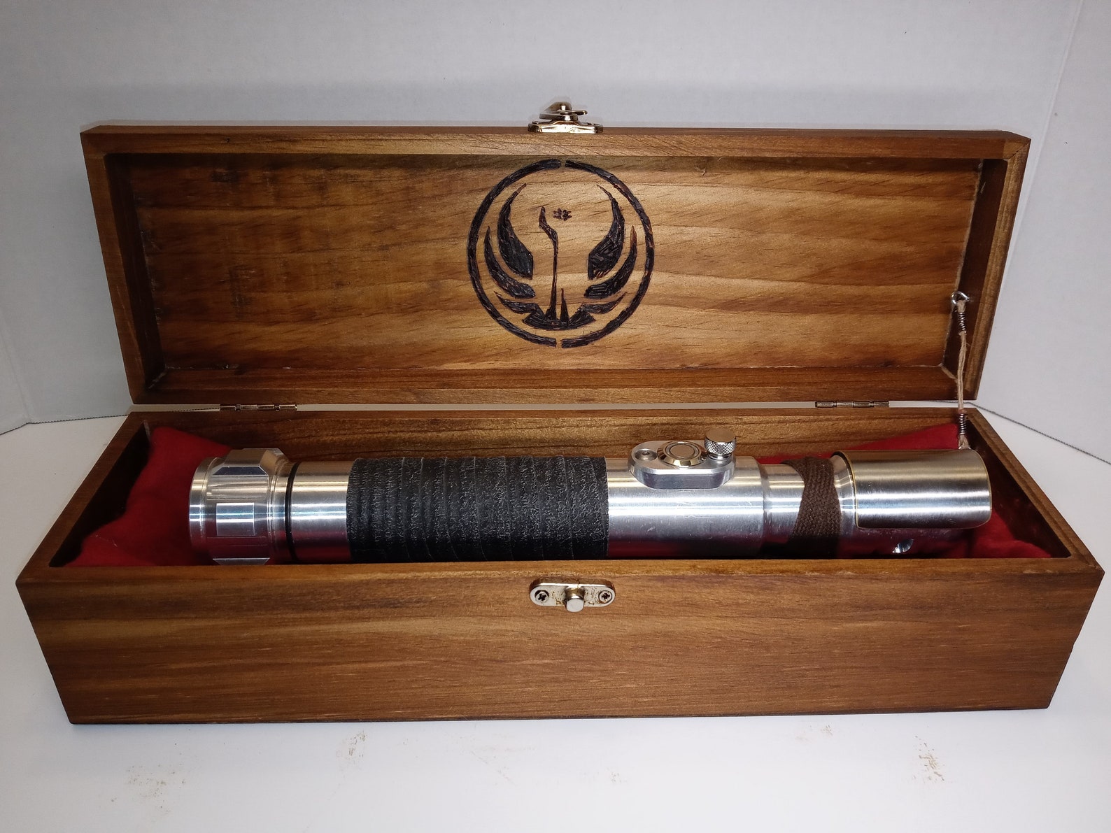 Custom Decorative Lightsaber Box Etsy