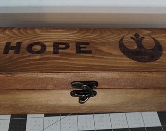 Finshed Decorative Lightsaber Display Box - Ready to Ship