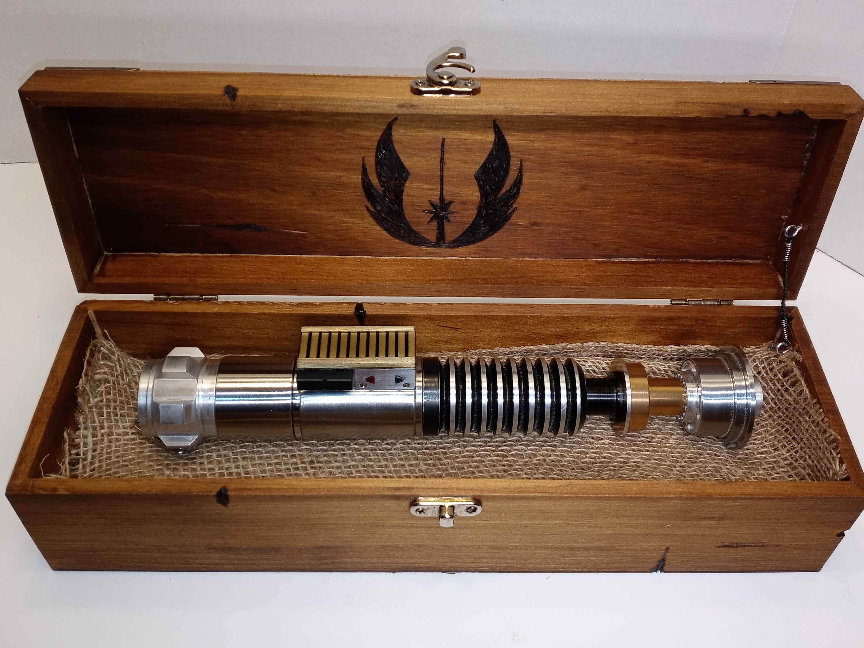 Custom Decorative Lightsaber Box Etsy