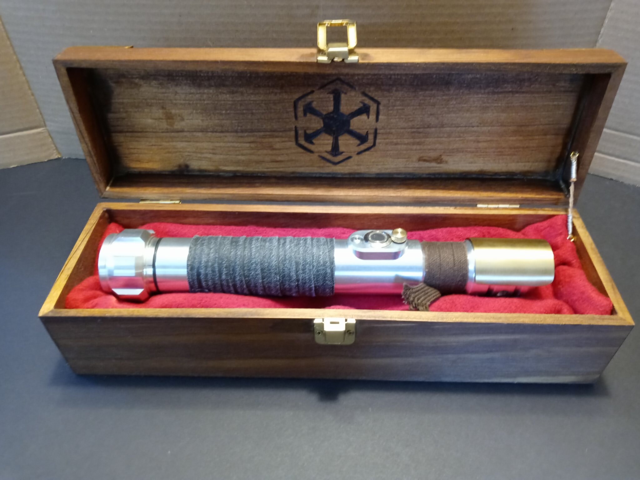 Finished Decorative Lightsaber Hilt Display Box Etsy