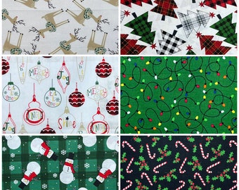 Fat Quarters Bundles Christmas Cotton Fabric Festive Trees Rudolph Red Gold F38 Fat Quarters Bundles Christmas Cotton Fabric Festive Trees Rudolph Red Gold F38