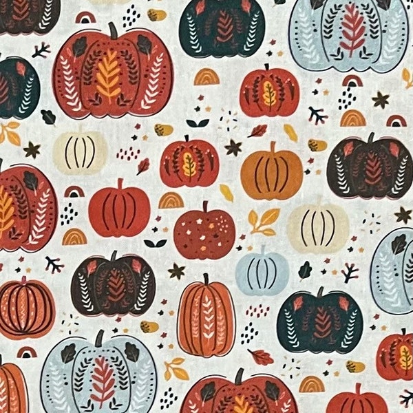 Pumpkin Color Fabric - Etsy