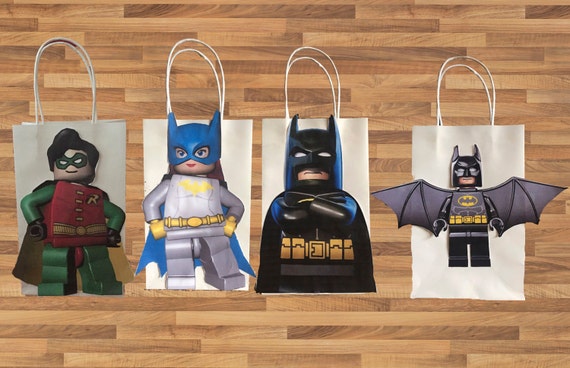 Batman Inspired Idea For Kids Birthday Party Decoration Favor Etsy
