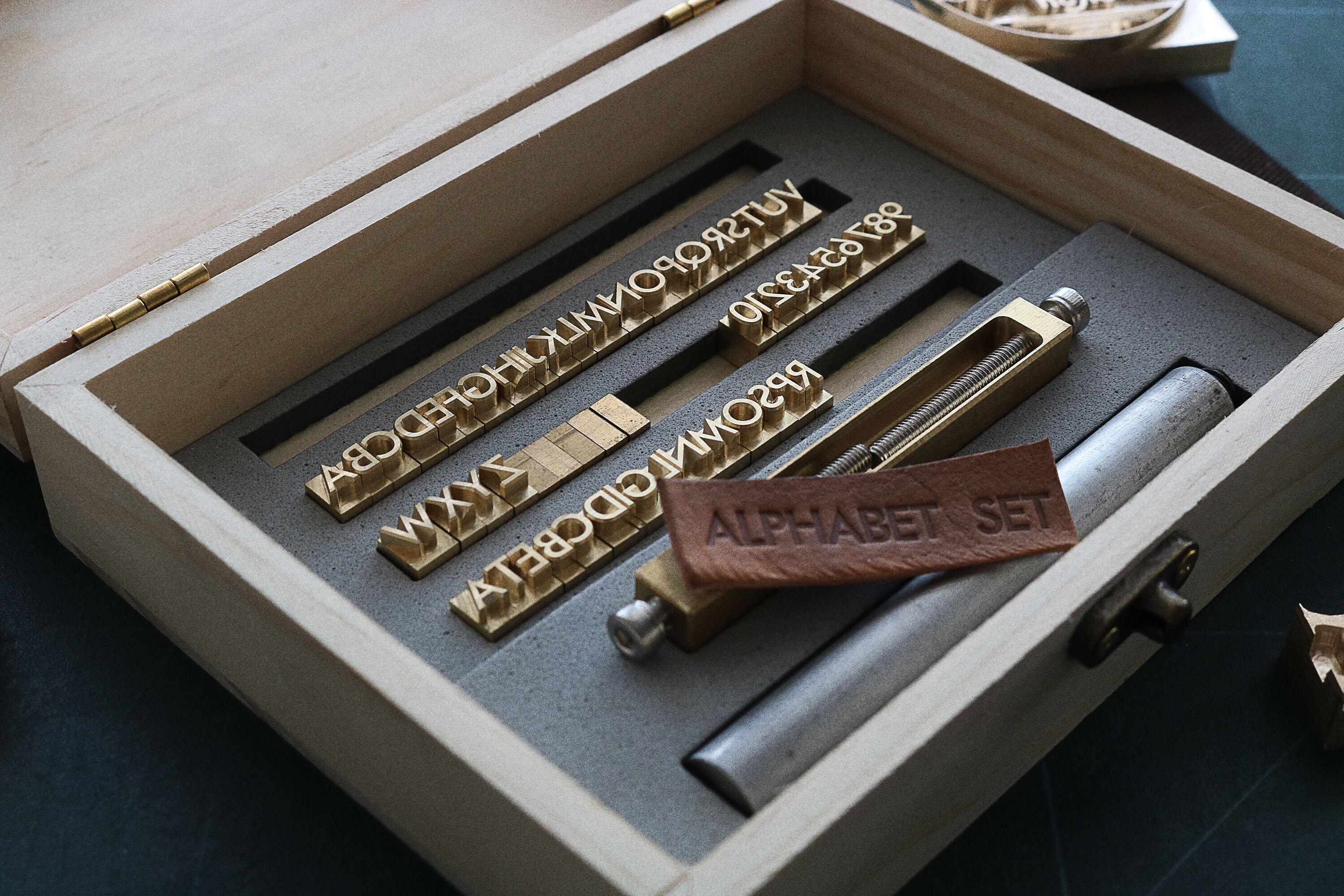 Custom Alphabet Stamp Set For Leather - Etsy