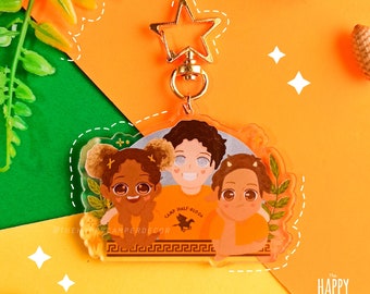 The Golden Trio - Acrylic Keychain