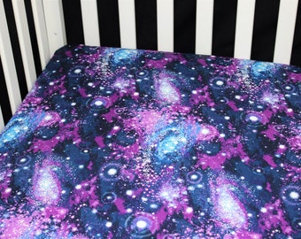 galaxy crib bedding