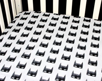 batman crib sheet