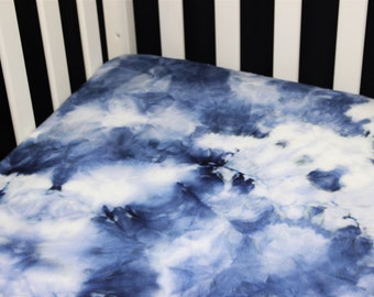 tie dye crib bedding
