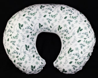 Cuddles Collection Plain Nursing Pillow Cover Pink
