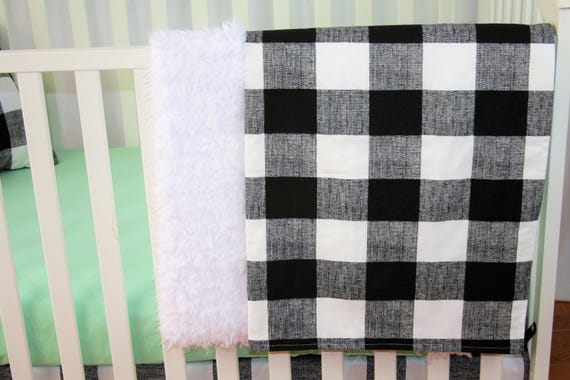 Buffalo plaid baby blanket new arrivals