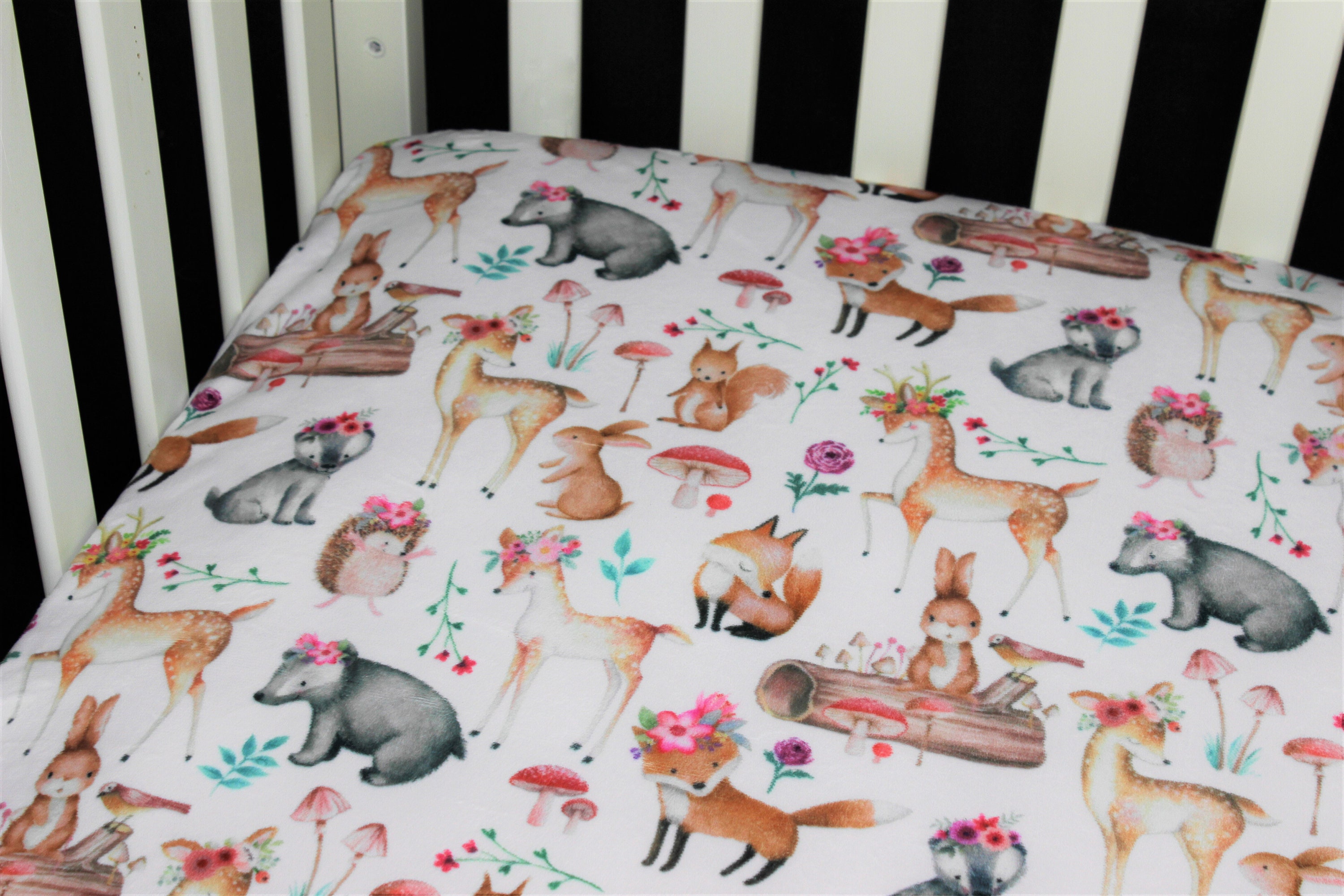 Minky Crib Sheet / Mini Crib Sheet 
