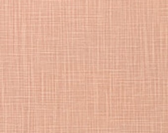 Curtain Panels - Faulkner Blush Slub Canvas