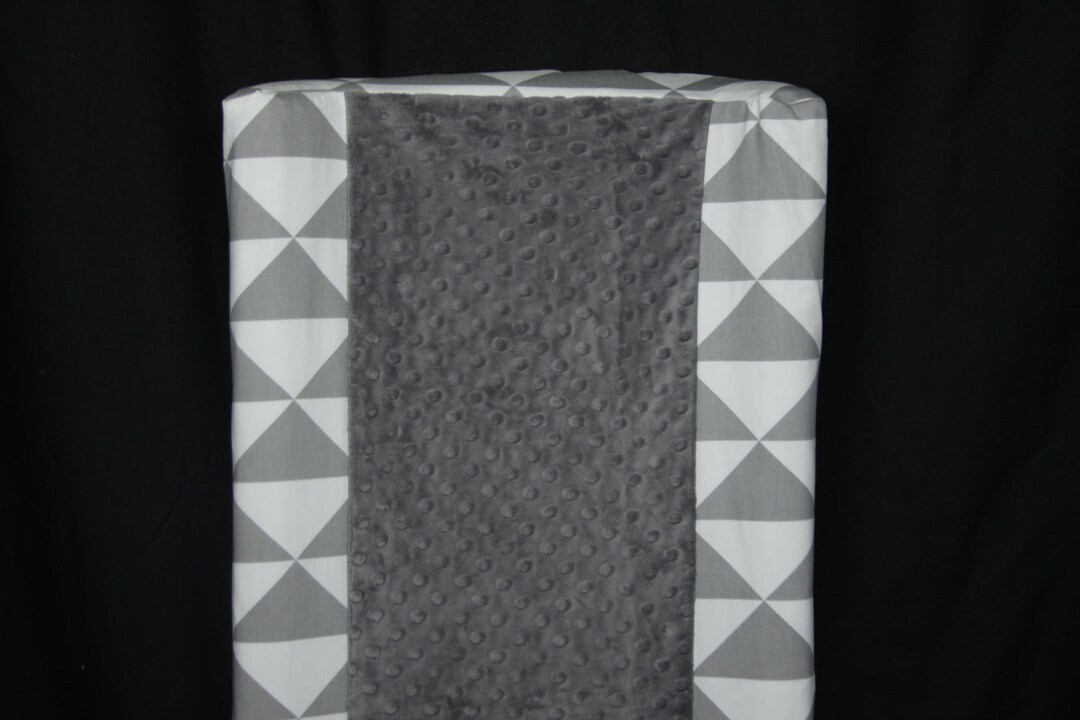 Deluxe Standard Changing Pad Cover / IKEA Vadra Change Pad Gray and