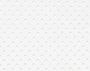 Cuddle Dimple - White Minky Fabric From Shannon Fabrics