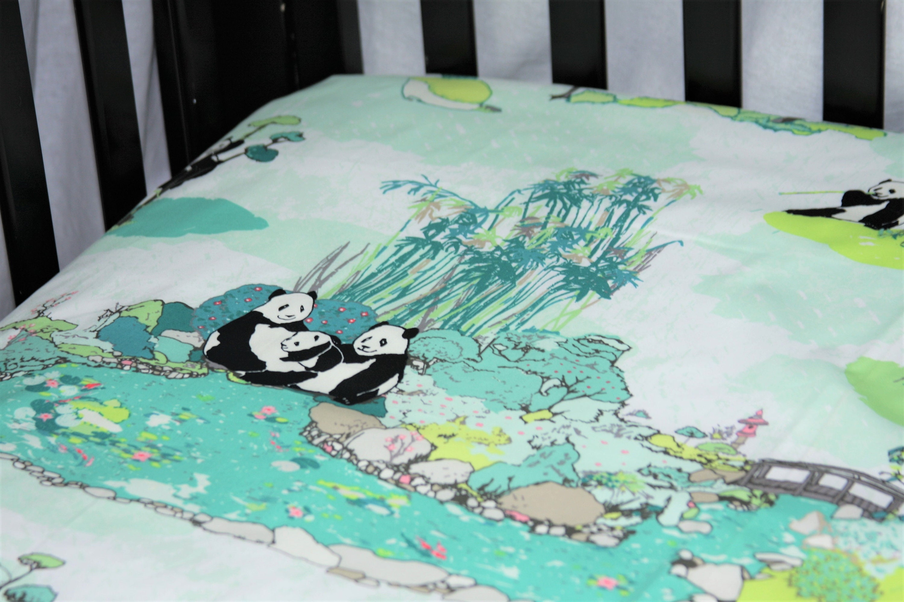 panda crib sheets