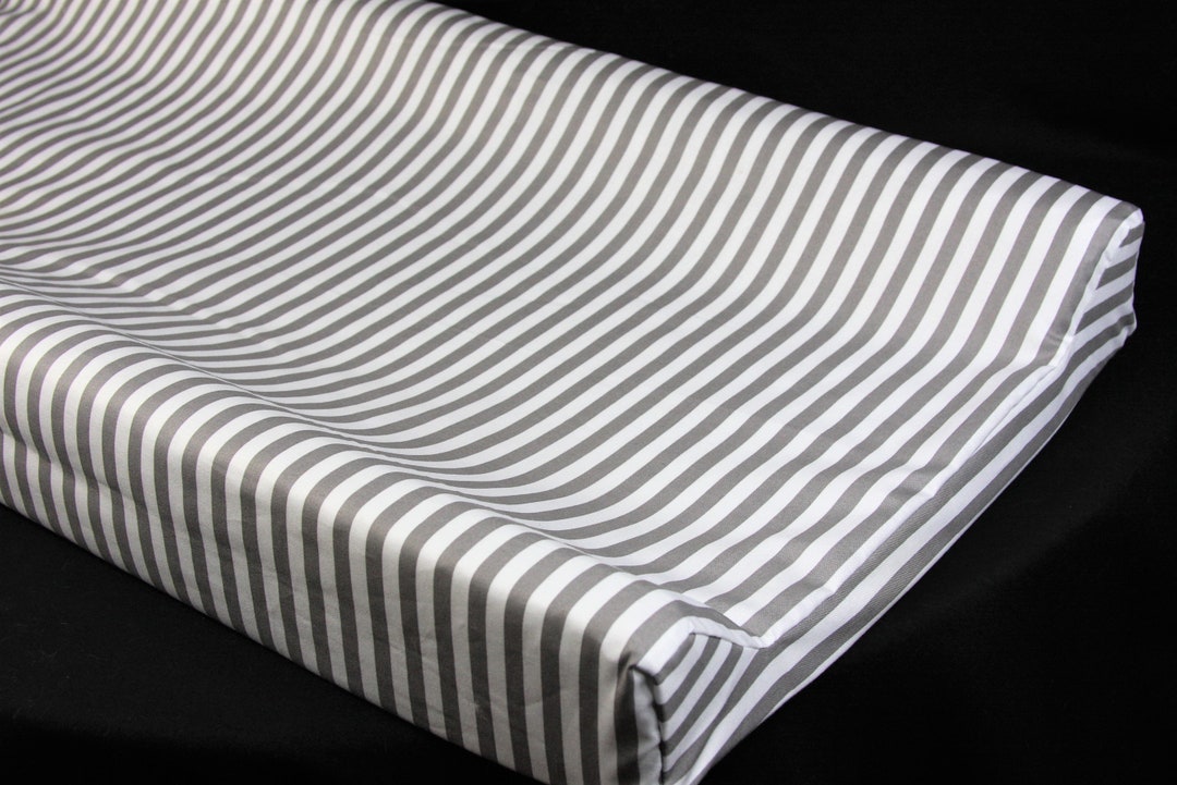 Standard Changing Pad Cover / IKEA Vadra Change Pad Gray & White