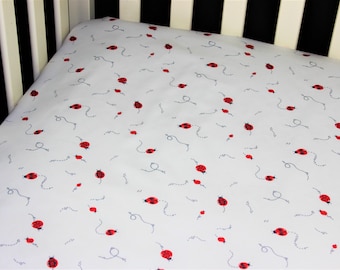 ladybug crib set