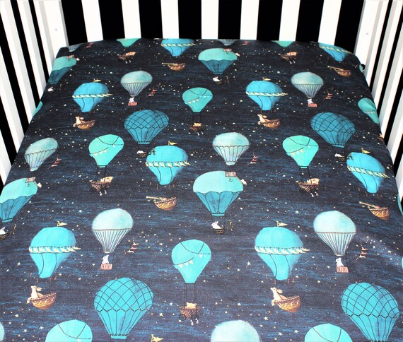 Dark teal crib sheet hotsell