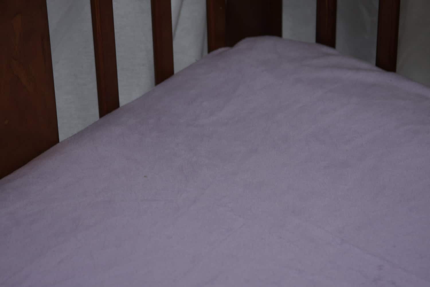 Minky Crib Sheet / Mini Crib Sheet Lavender Minky Etsy UK