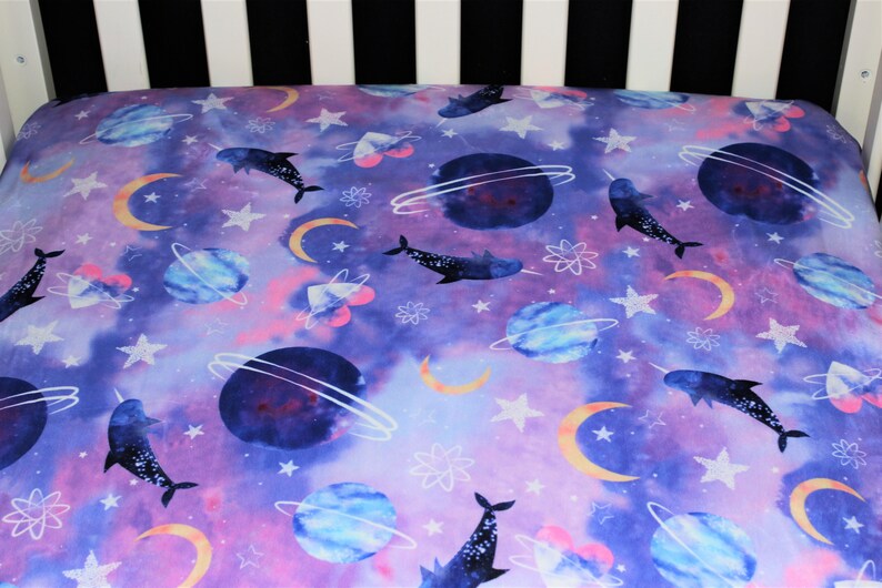 Minky Crib Sheet / Mini Crib Sheet / Pack N Play Mystical Etsy