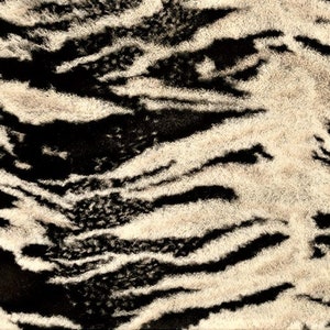 Luxe Cuddle - Black Seal Tiger Minky Stoff Von Shannon Fabrics