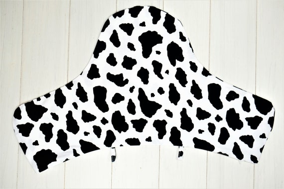 IKEA High Chair Cover ANTILOP Black White Cow Etsy