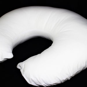 Waterproof Nursing Pillow Cover - White Pul Fabric