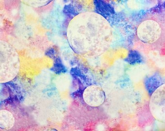 Minky Nursing Pillow Cover - Vivid Fantasy Minky