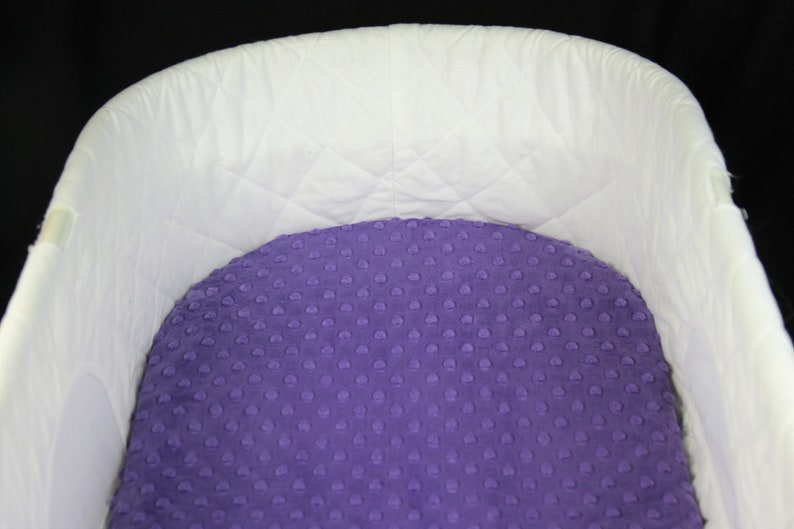 Minky Bassinet Sheet Moses basket sheet Jewel Minky