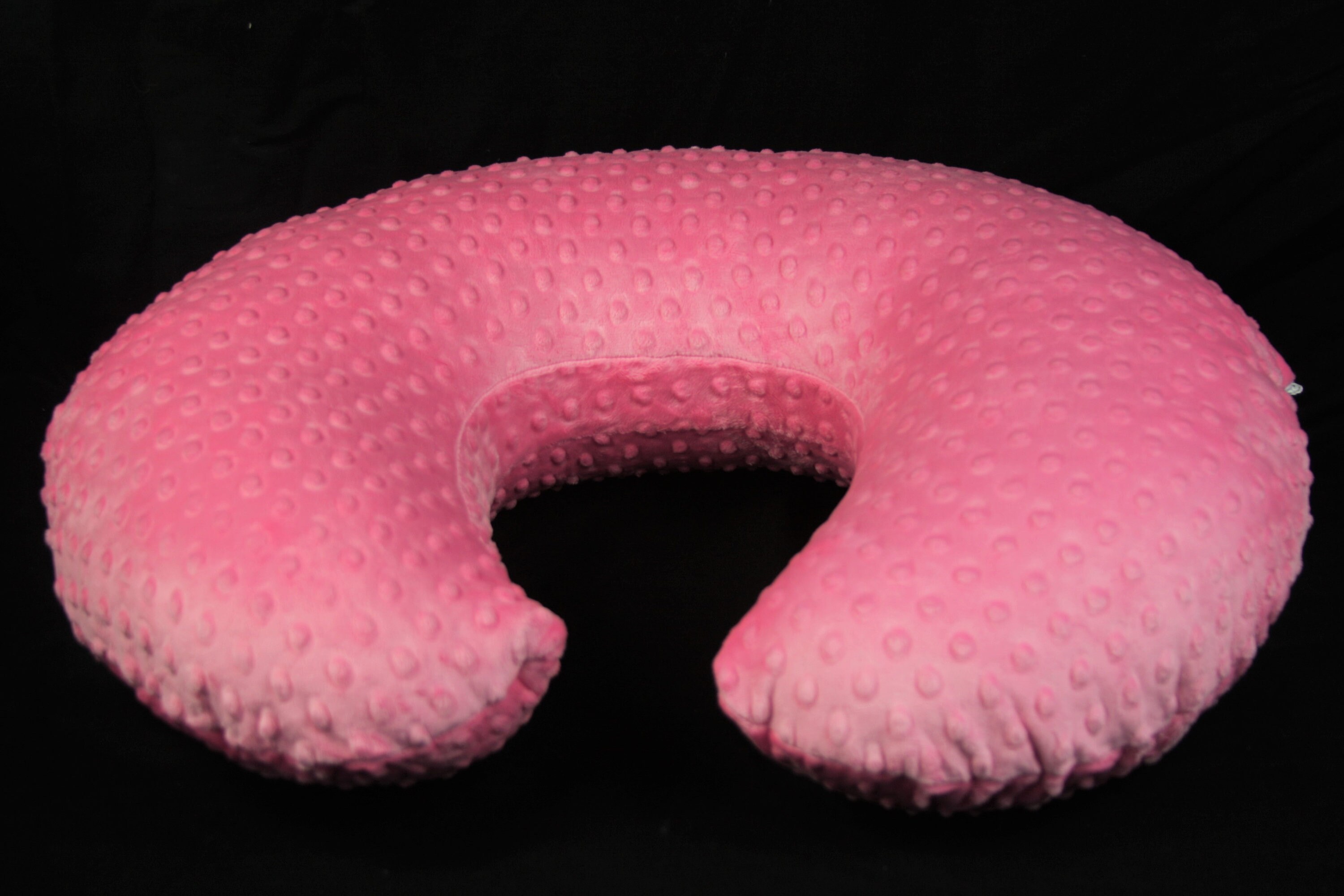 Minky Nursing Pillow Cover Paris Pink Minky Dots - Etsy
