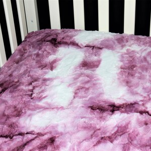 Luxe Minky Crib Sheet / Mini Crib Sheet / Pack N Play - Blossom Minky