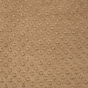 Cuddle Dimple - Taupe Minky Fabric From Shannon Fabrics