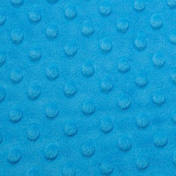 Cuddle Dimple - Azure Minky Fabric From Shannon Fabrics